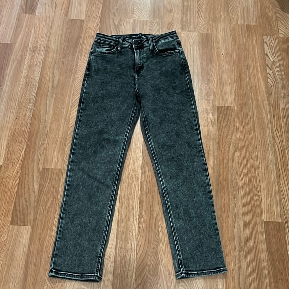 Just Black Denim Black Washed Jeans Sz 26